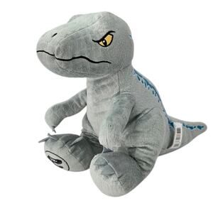 Jurassic World Velociraptor Dinosaur Plush Universal Studios Stuffed Toy‎ 12"